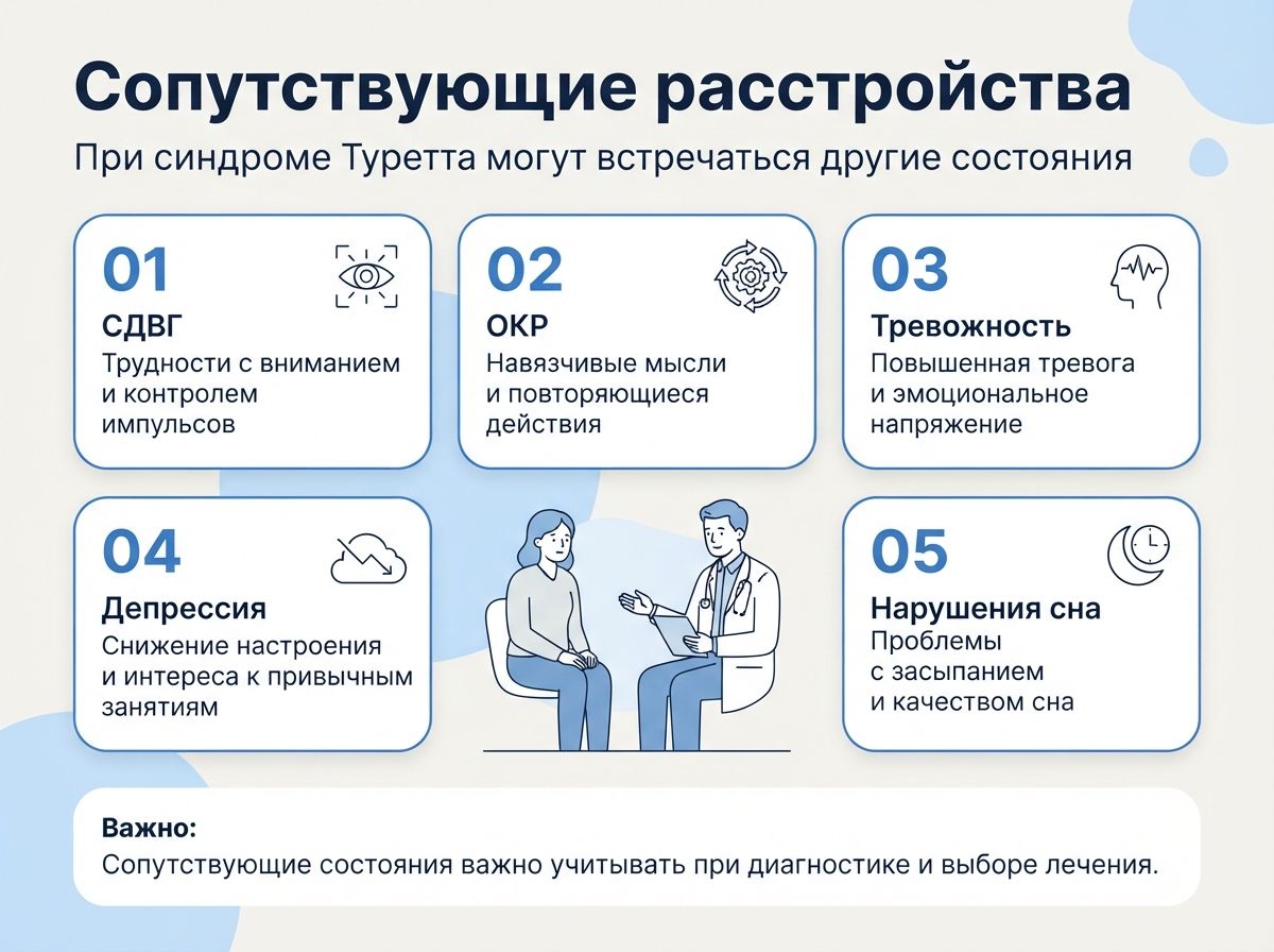 Лечение синдрома Туретта в Альметьевске инфографика